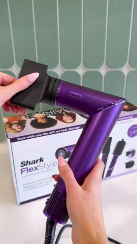 Introducing the NEW Limited-Edition Violet Purple FlexStyle, launched exclusively with @Currys, it comes with four different attachments to achieve the perfect style on any hair type. 💜 #SharkBeautyUK #SharkFlexStyle #ForAllHairKind