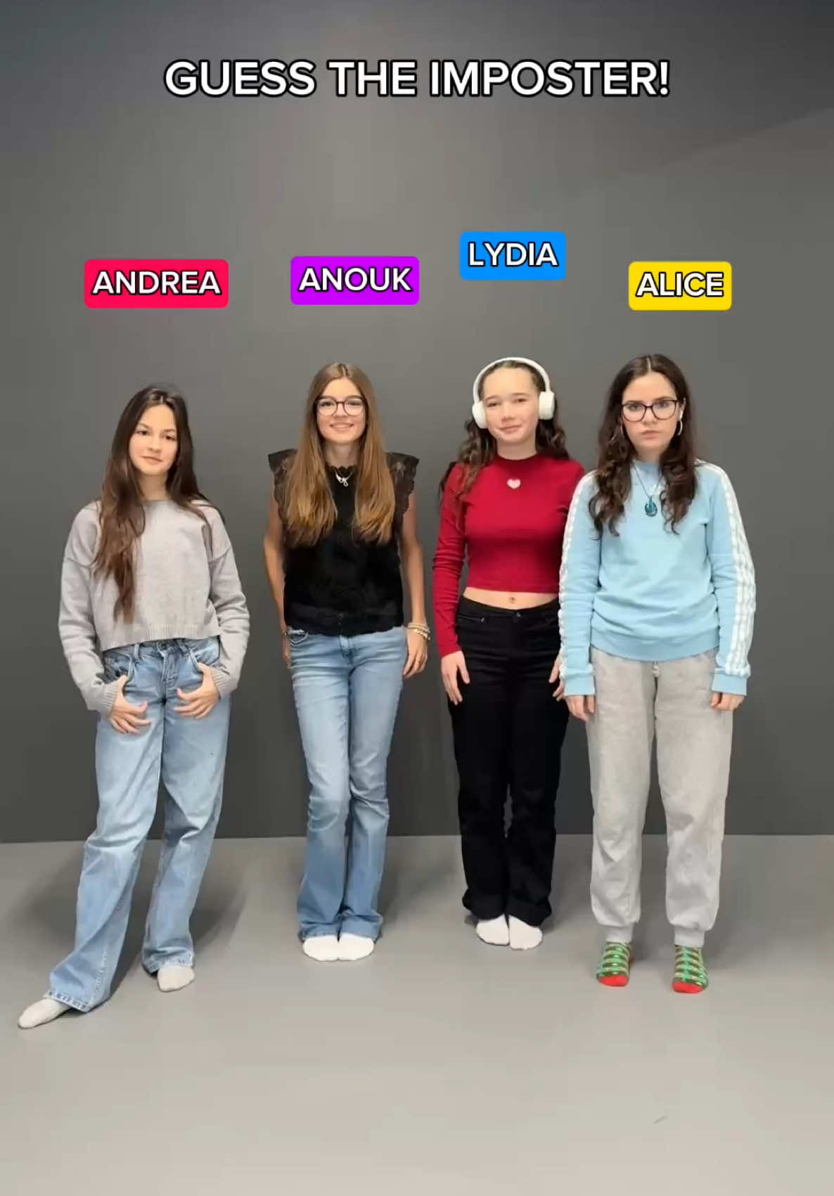 Who’s listening to different music?? ⬇️🍭🎤😂