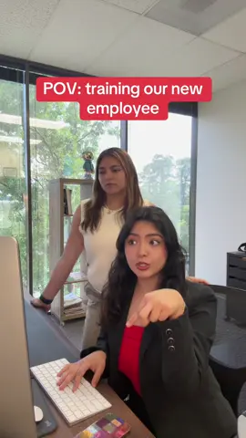 If it works, it works 🫡 #fyp #foryoupage #officelife #trainer #training #officehumor #newemployee #newworker #work #newjob #taskmasterpiece #taskmaster #hurtintexas #funny #humor #corporatelife #young #girlincorporate 