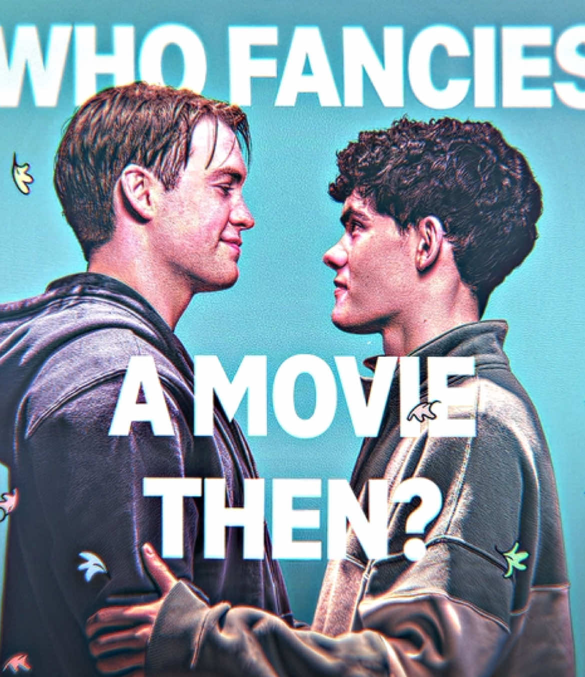 i’m very excited . . . . #joelocke #kitconnor #heartstopper #charliespring #nicknelson #heartstopperedit  • scp: hstvscenes • topaz & quality: me • CC: gumis • ac: @hevi.mp3 
