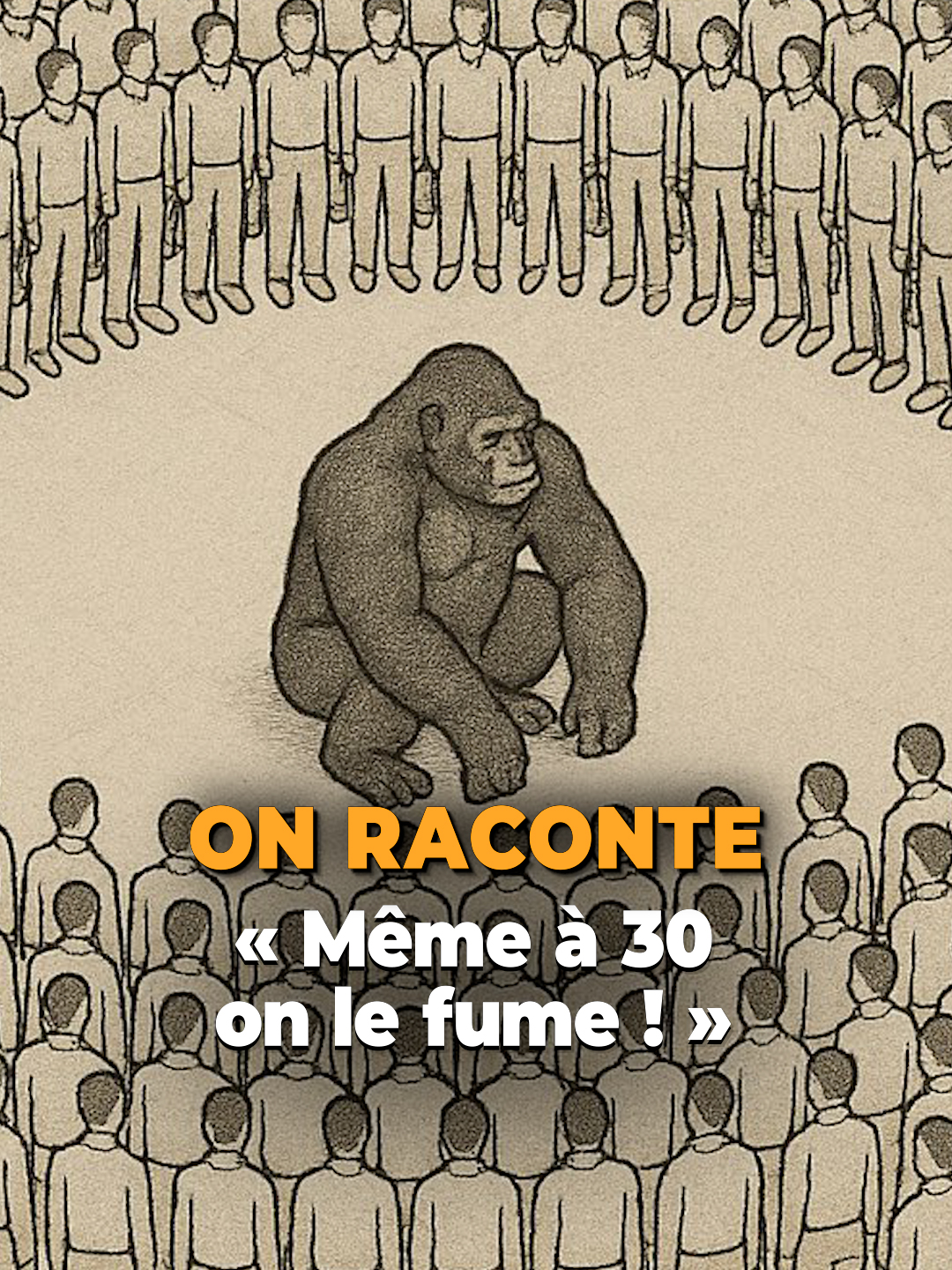 Qui gagne entre un gorille et cent humains ? Le débat délirant qui divise internet #sinformersurtiktok #gorille #débat