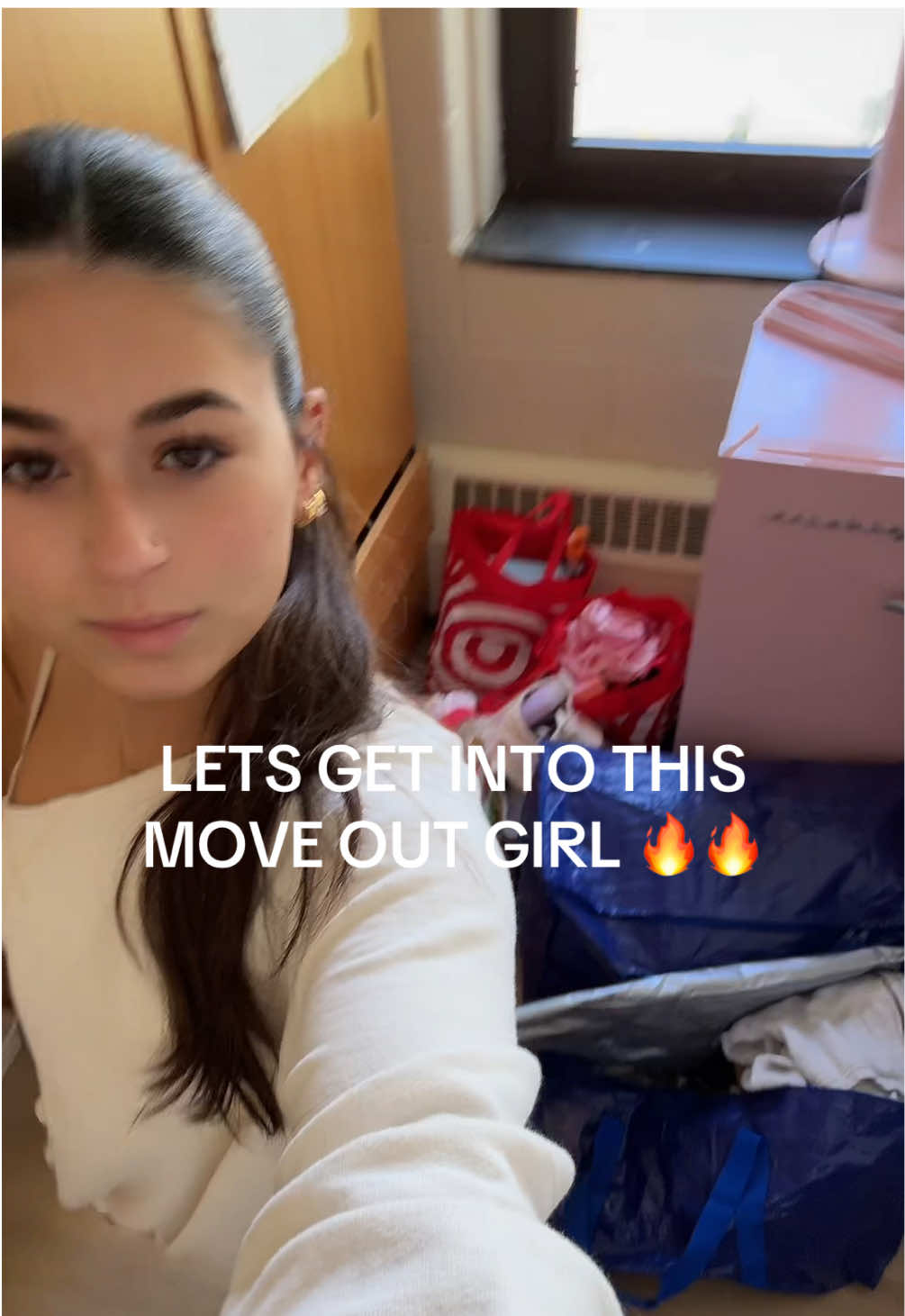 bringing home everything i have to make move out easier 🙏🏼 #fyp #foryou #college #movingout 
