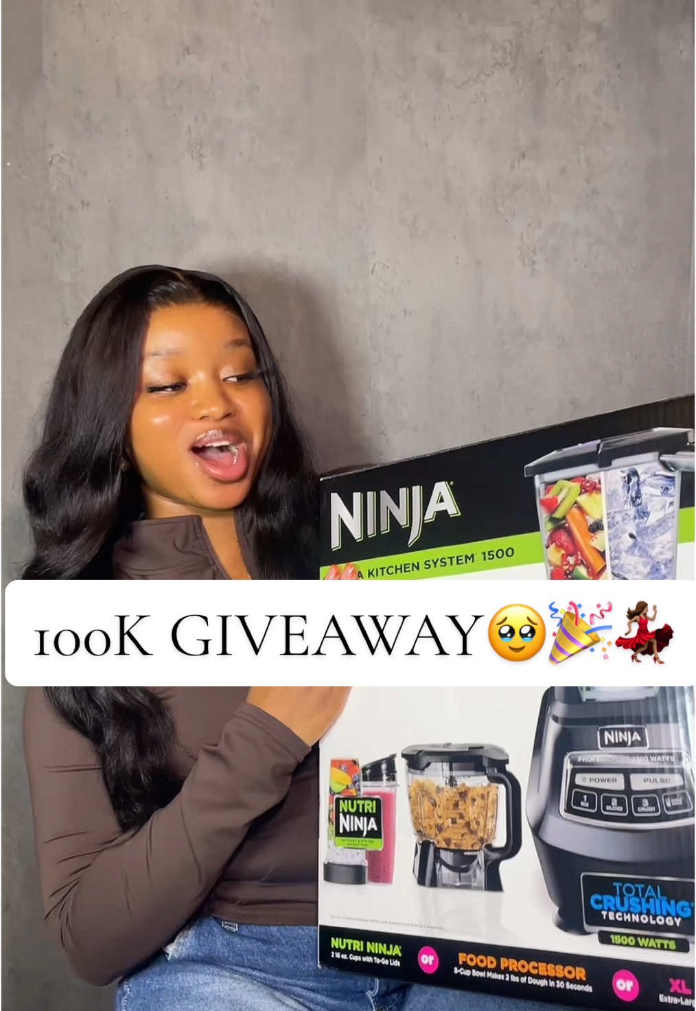 GIVEAWAY HOW TO ENTER👇🏾 •Follow me on Tiktok and instagram  •Repost this video and share to your instagram and TikTok story •Tag 3 of your friends and comment your favorite kitchen gadget •Subscribe to my YouTube channel for extra bonus entry •WINNER ANNOUNCEMENT Saturday MAY 10Th @Ninja Kitchen #fypシ #congolesetiktok #giveaway #giveaways #giveawayalert #100k #giveawaywinner #ninja #ninjablender #ninjakitchen #congolesefood #congolaise🇨🇩🇨🇬 #congolaise🇨🇩 