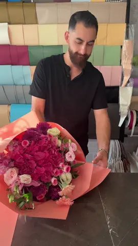 باقة ورد هايدرنجا بتغليف فخم #باقة_ورد #هايدرنجا 