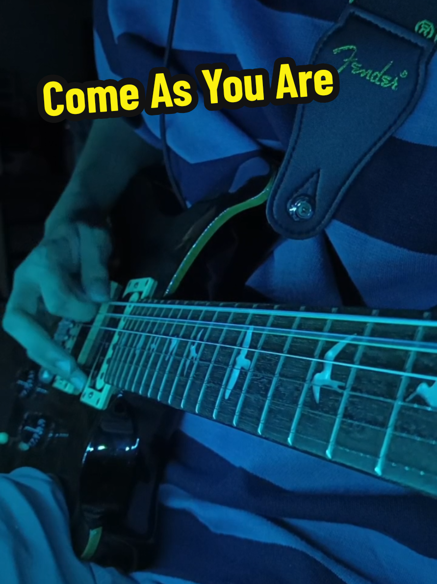Come as you are #nirvana #kurtcobain #comeasyouare #grunge #guitarcover #electricguitar #fyp 