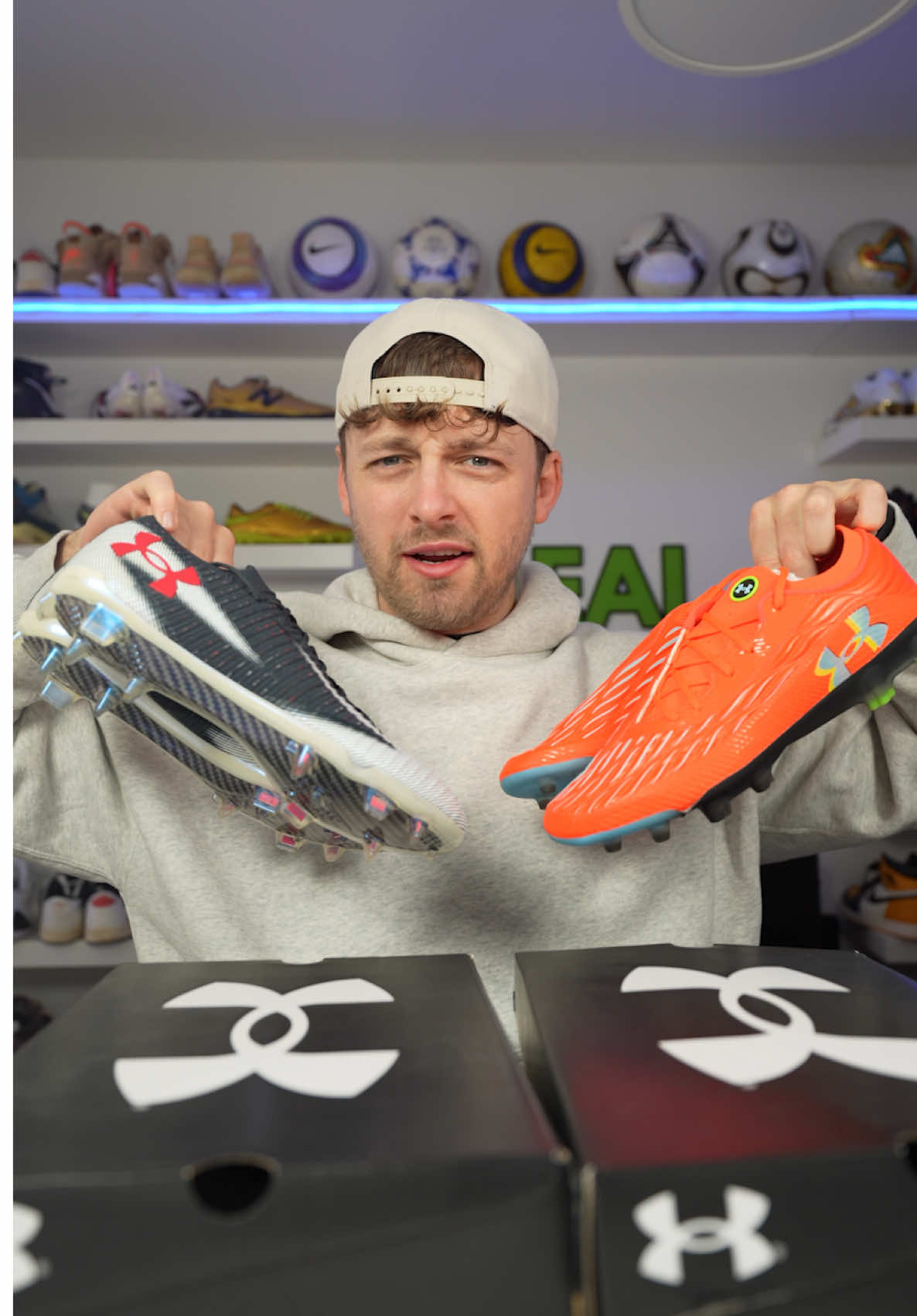 Thank you @Under Armour 🙌🏼 #football #Soccer #cleats #footballboots #unboxing #fyp 