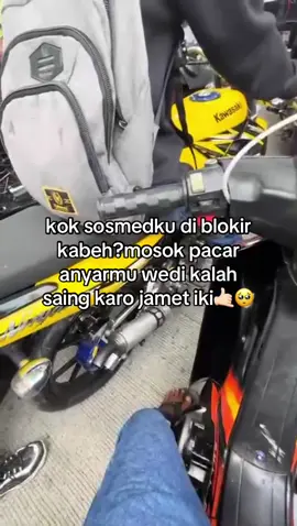 pacar anyar kurang kondang soale🤙🏻🤣#ninja #2stroke #2tak #fy #fyp #ninjass 