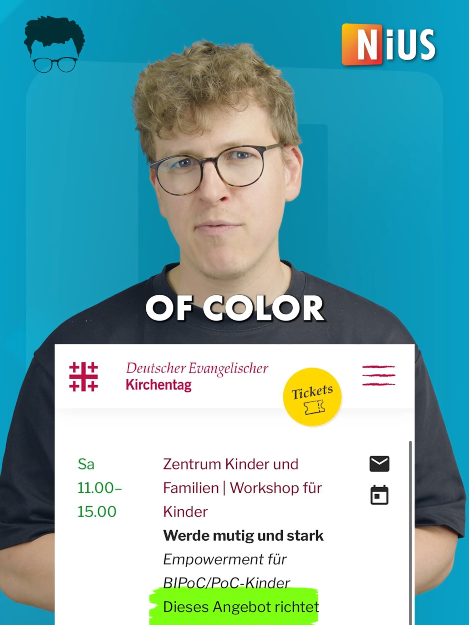 Verrückt, verrückter, Evangelischer Kirchentag! #NIUS
