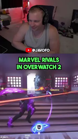 Marvel Rivals characters in Overwatch #overwatch #overwatch2 #overwatchfunny #marvelrivals #jay3 #twitch #fyp 