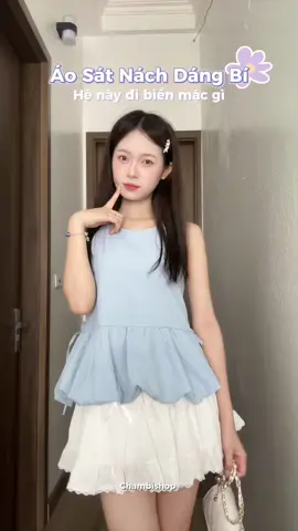 Áo xinh dáng bí siu tôn dáng 🥰 #CapCut #chambishop #fyp #fypシ #quanao #xuhuong#xuhuongomeninsports #review #outfits #phoido #summervibe #lolita #summervibe #LearnOnTikTok #viral #phongcach #phoidoxinh #forgirls #fyp #trending #trendingtiktok #unbox #thanhlich 