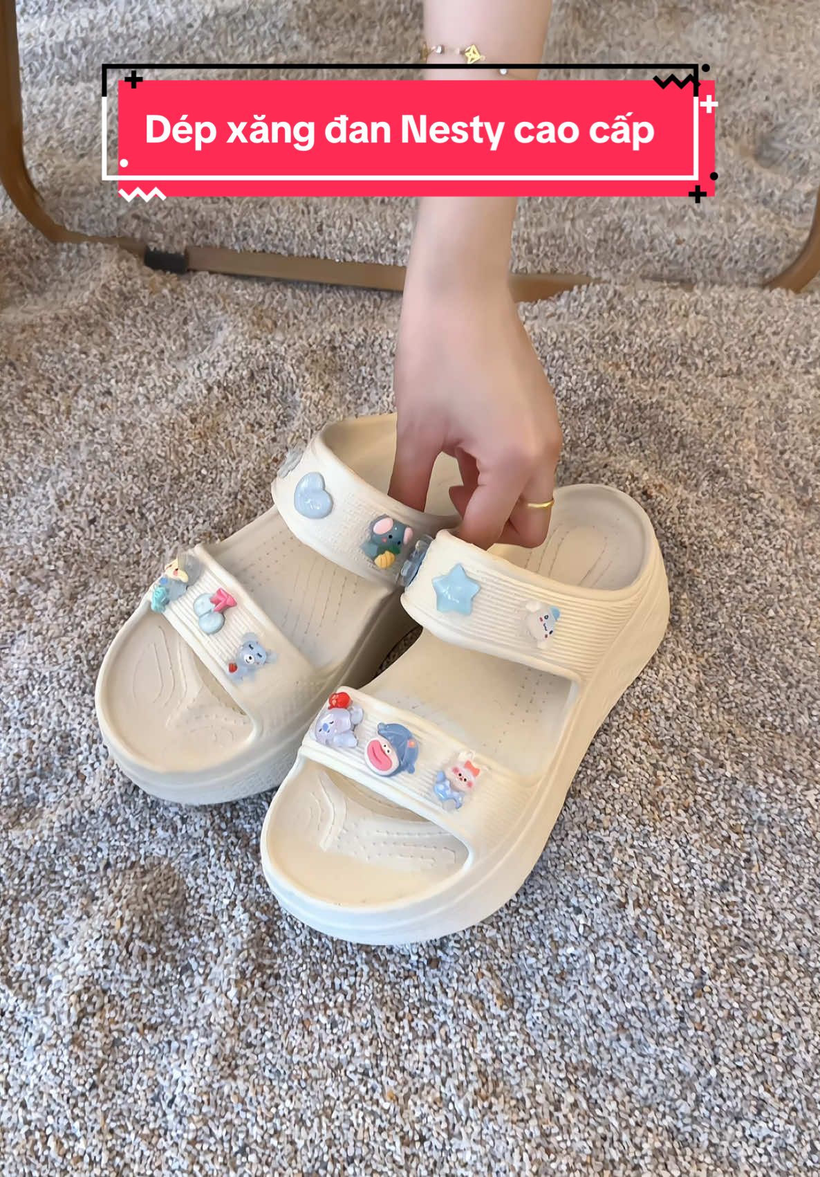 Đôi dép c Hoà Minzy đi trong Bắc Bling đây ạ #muataitiktok #muataitiktokshop #nesty #depducnguyenkhoi #depnu #depnuthoitrang #depquaingang #depdecao #depdimua 