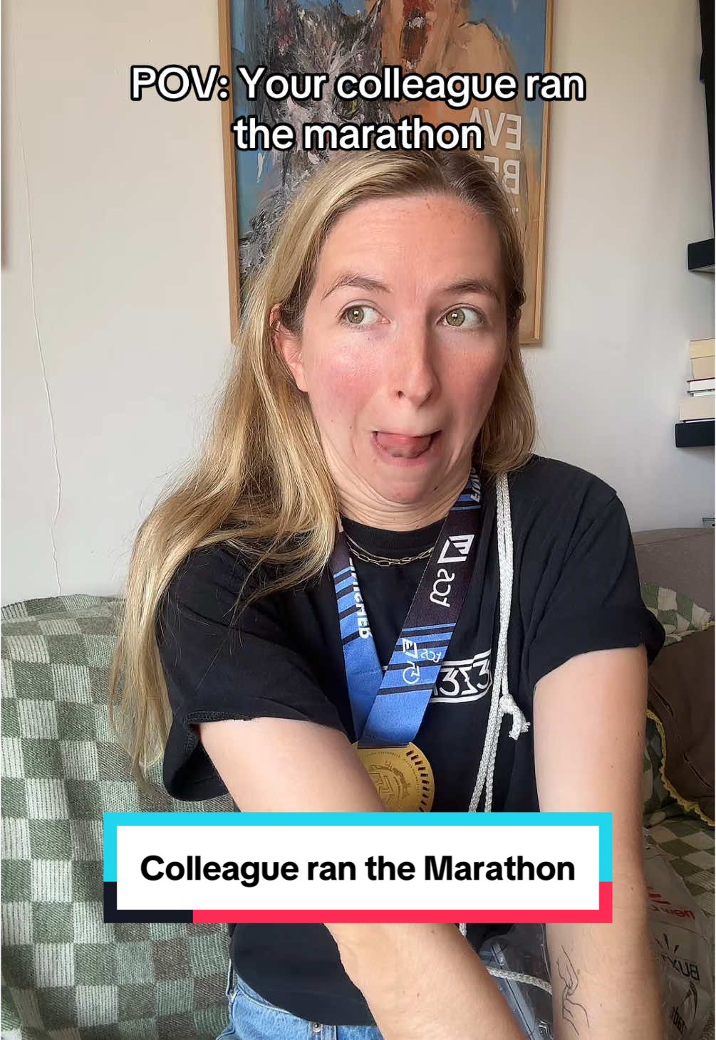 I’ve signed up so I can be that colleague #marathon #Running #runner #runtok #strava #comedian 