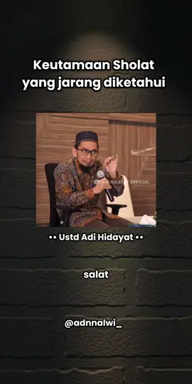 “ Sholat dan pertolongan Allah” #pemudahijrah  #berusahabaik  #adihidayat 