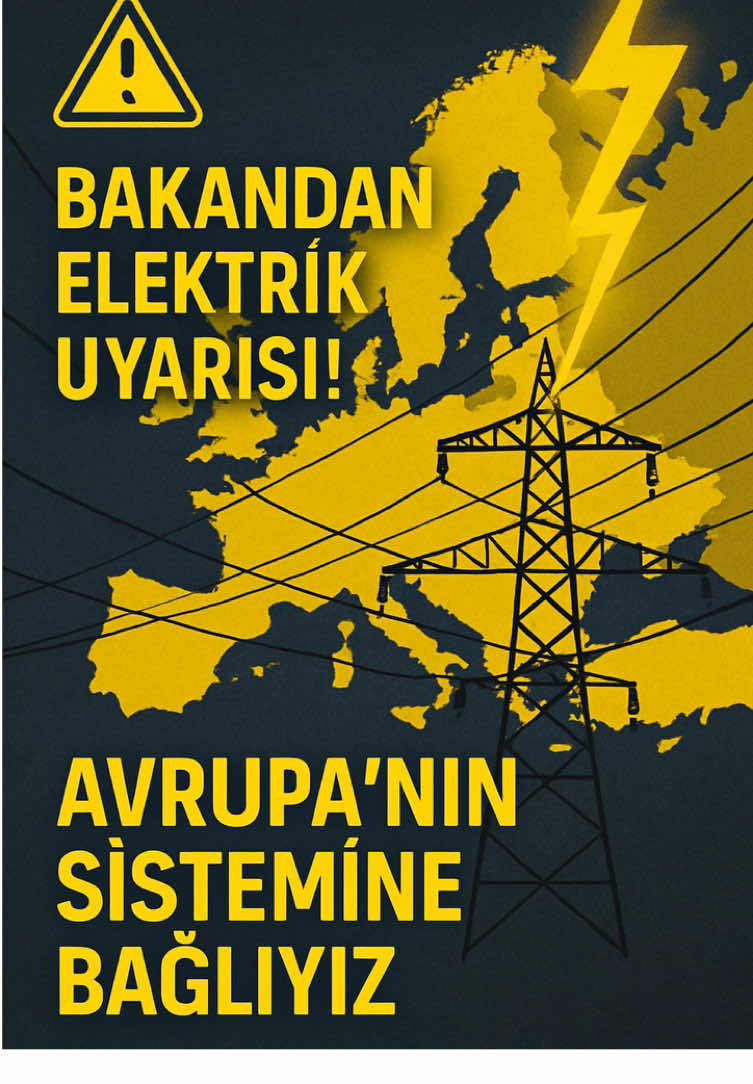 Enerji ve Tabii Kaynaklar Bakanı'ndan kritik açıklama: 💡 “Elektrik kesintileri Avrupa sistemine bağlı…” Türkiye enerji açısından ne kadar bağımlı? Detaylar burada! #E#ElektrikKesintisiE#EnerjiKrizB#BakanBayraktarA#AvrupaSistemiE#EnerjiBağımlılığıT#TürkiyeGündemiG#GüncelHaberE#ElektrikUyarısıB#BigParaR#ReelsTürkiyeEkonomiHaberleri