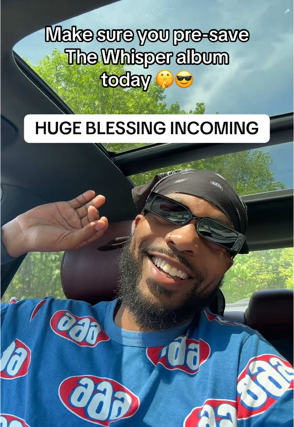 Get ready to receive. #thewhisperalbum #MelloTakeTheWill 