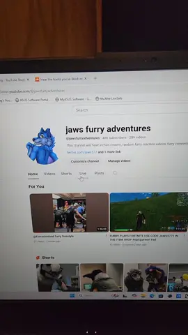getting close to 500 subs over on YouTube. wanna thank yall that have checked out the content over there and here. #furry #furryyoutuber 