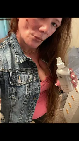 I’m obsessed with this thickening spray works it gives my hair the perfect texture and has the perfect scent for summer. As you can tell I have a lot of hair and I need all the help I can get so having products I can count on is very important.if you’re going to try it just do it. It’s amazing. My hair feels amazing. @THE OUAI @influenster  #theouai #influenster  #haircare #thickeningspray #complementary #fyp #relatable  #longhair #long #beachvibes 