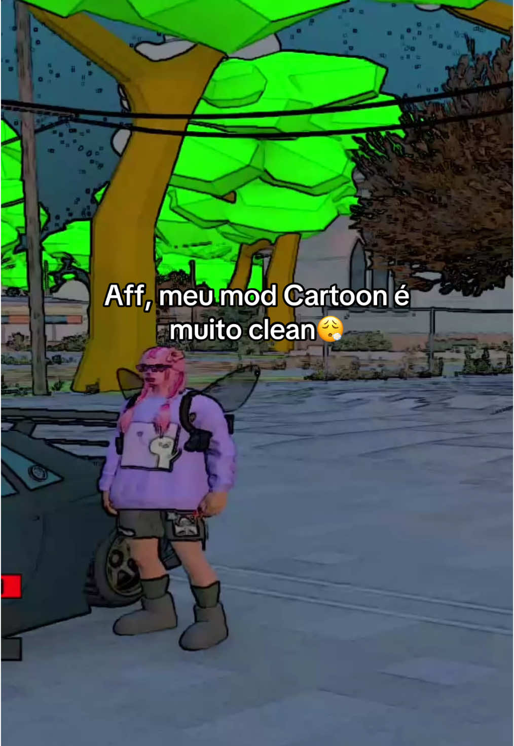 Muito clean? #fivem #gta5 #fivempvp #gtaroleplay #cartoon 