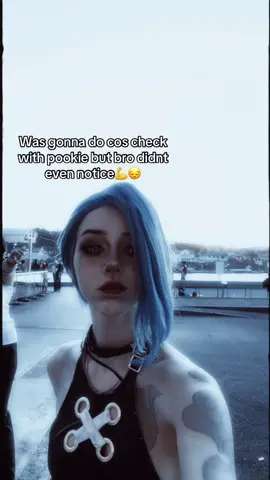 Found This in my drafts lmao @JJco_s  #arcane #jinx #cosplaycon #convention#fitcheck