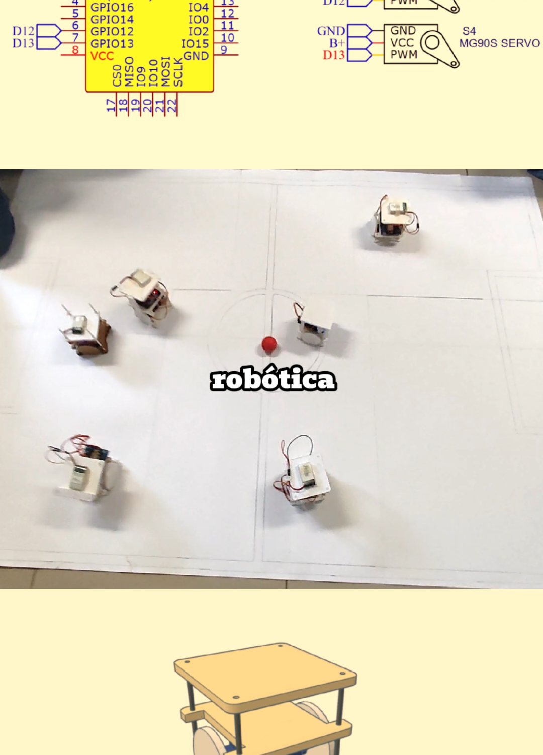 Construyendo un robot de fútbol: Innovación con recursos limitados. Impulsados por creatividad, conocimientos de electrónica, programación y mecánica. En este video exploramos el proceso de diseño, pruebas y desafíos de construir un robot compacto, accesible y competitivo, controlado mediante un joystick virtual. Analizamos aspectos clave como estabilidad, calibración, control de movimiento y cómo variables como fricción, torque y centro de gravedad afectan directamente el rendimiento. Más allá de la competencia, reflexionamos sobre el valor educativo y tecnológico del fútbol robótico, un entorno que impulsa la innovación, la estrategia y el aprendizaje práctico en áreas como robótica, inteligencia artificial y electrónica aplicada. ⚙️ Si te apasiona la robótica, los proyectos STEM o quieres inspiración para hacer realidad tus ideas, ¡este proyecto es para ti! #RobotSoccer #STEMEducation #Robotics #Innovation #DIYRobots #VirtualJoystick #Electronics #EngineeringProjects #arte #arduino #esp32 #wifi #robot #futbol⚽️ 