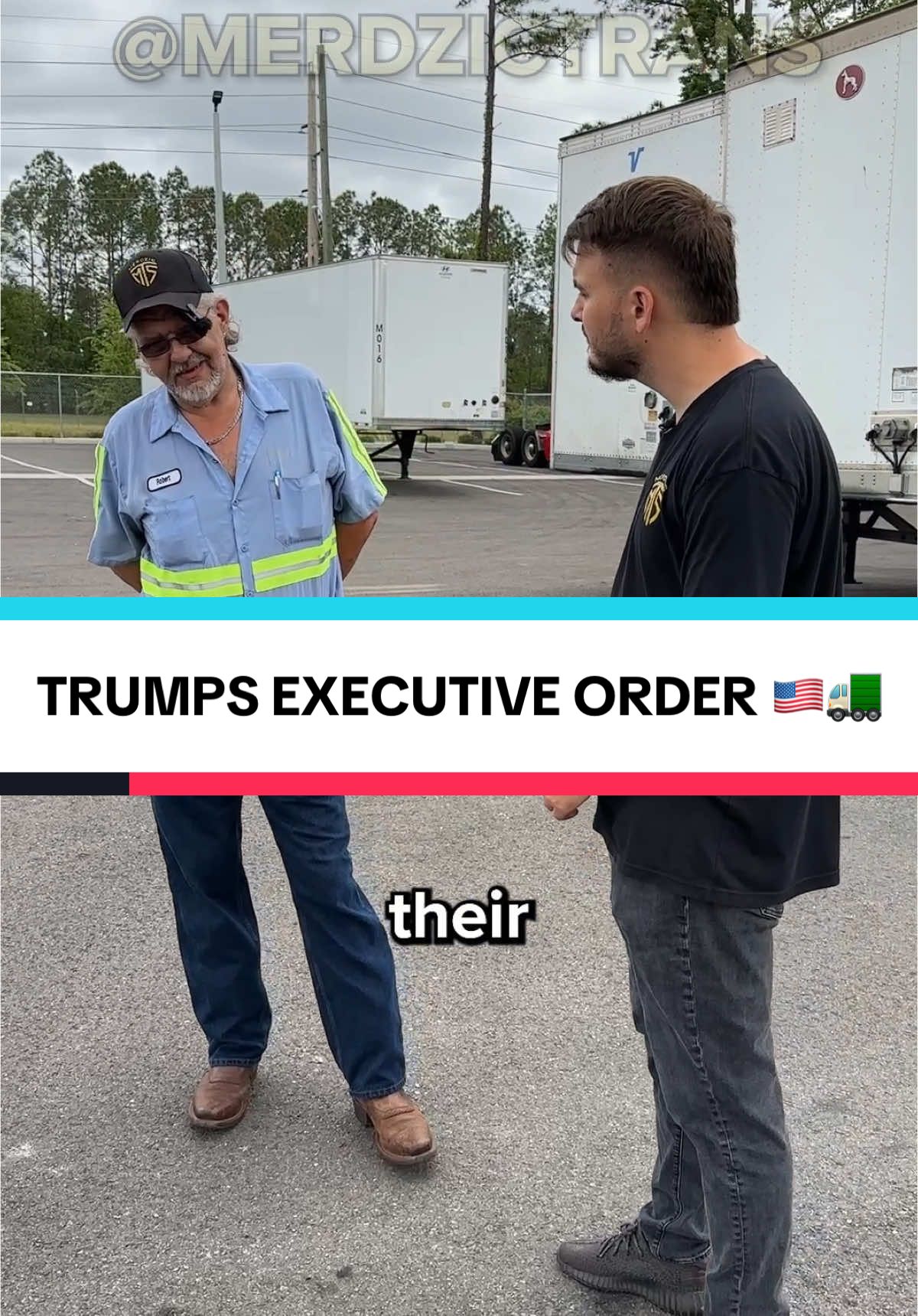 Uncle Rob’s reaction to Trump’s new executive order 🇺🇸🚛 @Robert Boblitt #trump #news #truckingnews #trucking #trucker #truckdriver #cdllife #cdldriver #usa 