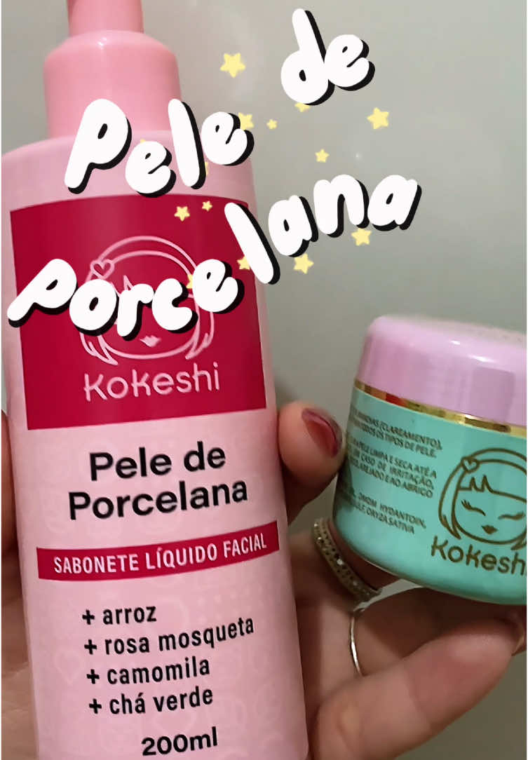 ✨Pele de porcelana igual das asiáticas!✨  #kokeshi #review #skincare #peledeporcelana #asiaticas #creatorsearchinsights 