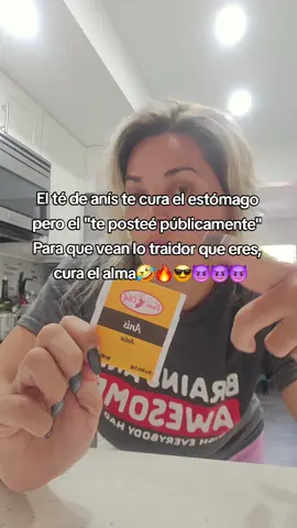 El té de anís te cura el estómago pero el 