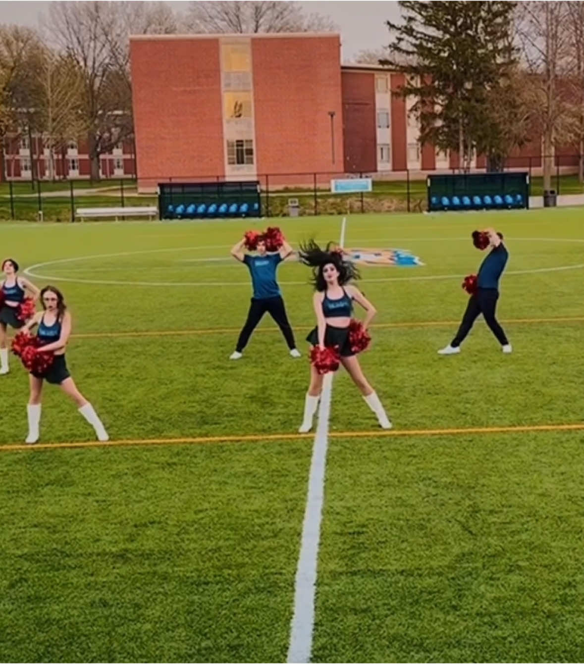 Happy International Dance Day! 💃🏻 #TheAllianceDancers #QCFA #TheAlliance #pompoms #cheerleaders #cheerleading #football #dancers #cheer #foryou #foryoupage