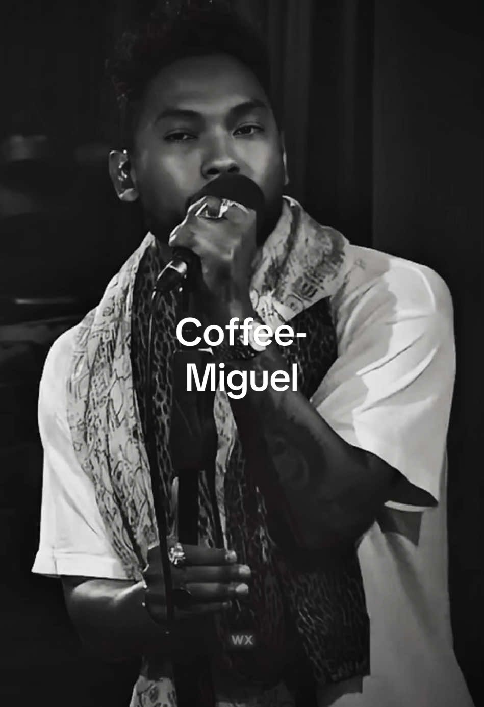 “ Coffee in the Morning “ - @Miguel #fypシ゚ #tranding #miguel #rnbvibes #justinbieber #rnb #sza #giveon #fyp 