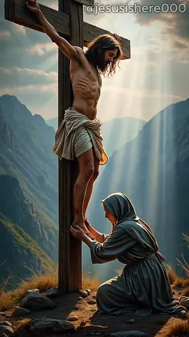 The Pain of Mary Before the Sacrifice of Jesus. In the quiet stillness of the crucifixion, a single soul remains kneeling—Mary. This hyper-realistic animation captures the heart-wrenching moment a mother holds the feet of her son, Jesus, for the last time. As her tears fall to the ground, she prays not with words, but with brokenness and unshakable faith. In her pain, we witness a love that endures even at the foot of the cross. This is not just sorrow—it is sacred devotion. 📖 “Near the cross of Jesus stood his mother…” – John 19:25 💛 Subscribe to @jesusishere000 for more breathtaking stories of faith, miracles, and divine moments of hope. 🌟 If this touched your heart, like it and share it with someone who needs to feel the love of Christ again. #Jesus #Faith #Bible #Prayer #Love