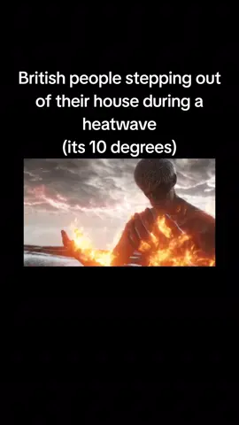10 degrees and still feels like the surface of the sun#music #funny #fyp #meme #british #elvispresley #relatable 