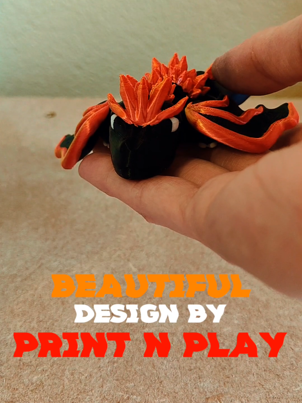 They look so good🤤 design by @printnplaynz  #recommendations #satisfy #oddlysatisfying #tipsandtricks #SmallBusiness #ireland #DIY #manufacturing #trends #3dprinting #technology #dragon #articulated #printnplay #anycubic #bambulab #elegoo #creality #fidget #fidgettoys 
