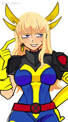 sao stop posting luna x magik they scream, they didn’t know i was already snowsword pilled. TW SUGGESTIVE ? idk man #Marvel #magik #fypp #jeffthelandshark #lunasnow #marveledit #marvelrivals #fyp #animation #artist 