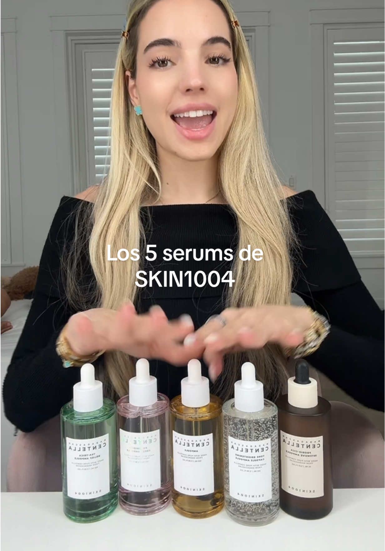 los 5 serums de @SKIN1004 US #serum #skincarecoreano #centella #acne #kbeauty #eczema #rosacea #greenscreenvideo #pielsana #pielmixta #pielseca #pielglowy #brillante #pielhidratada 