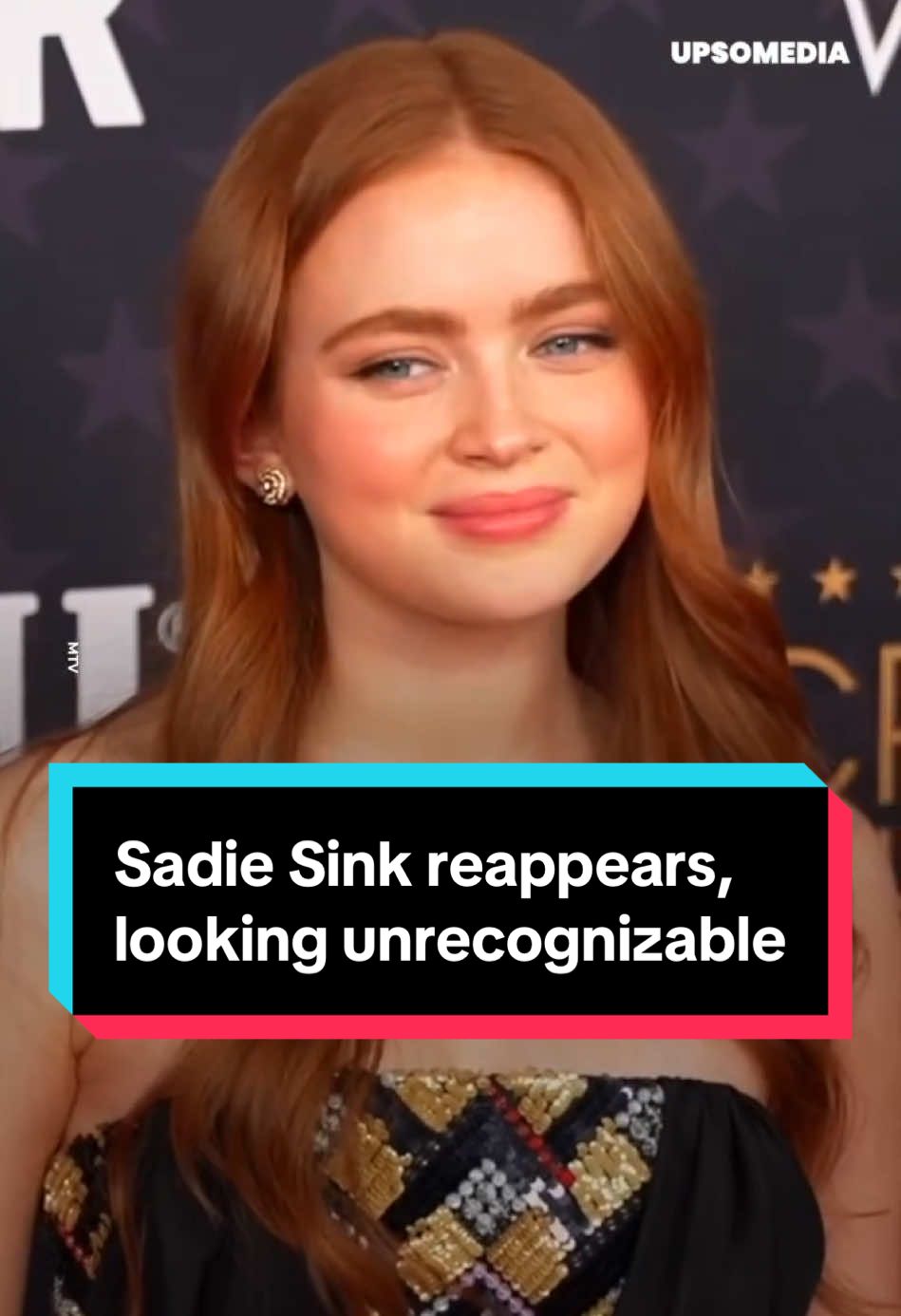 #SadieSink reappears, looking unrecognizable #entretenews #strangerthings #gossip #outfit #unrecognizable #outfit #bodypositive #actress 