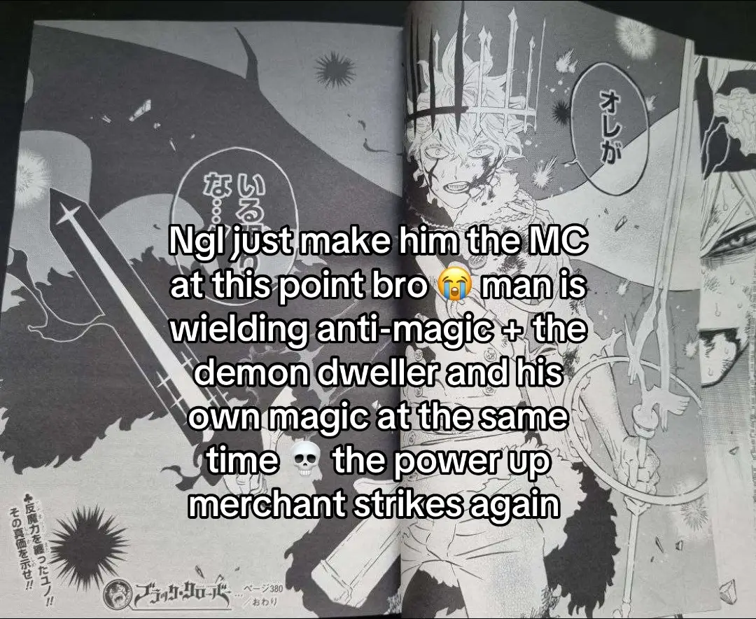 Midclover just need to wrap it up already man 💀 Hasn’t been good since the spade kingdom arc and even that arc was a lil iffy at times #blackclover #anime #animefyp #peak #jbehelit #yuno 