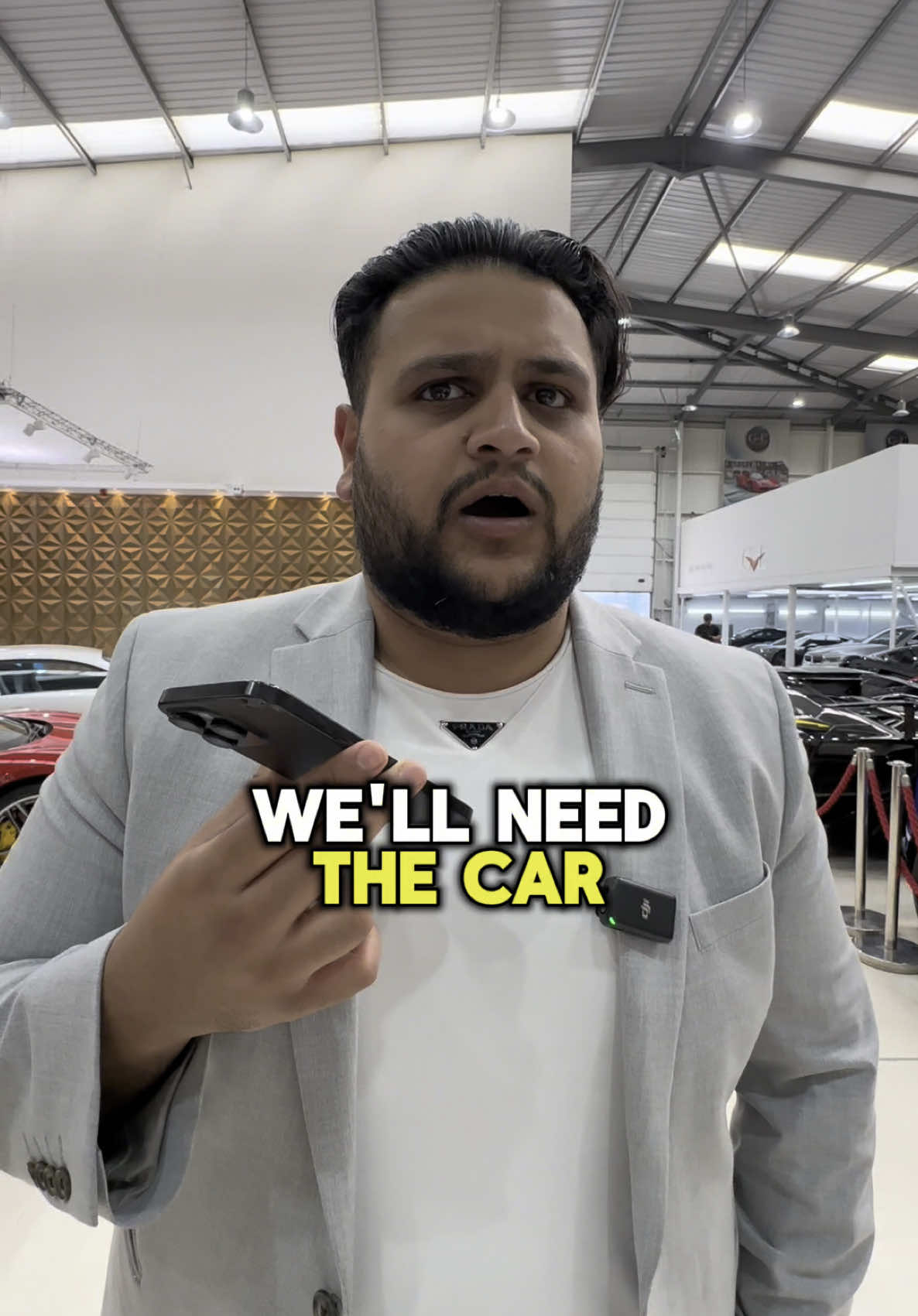 He wants to buy an ARMOURED Ferrari!? 😳 #thedealcloser #supercars #ferrari #carguy #fyp 