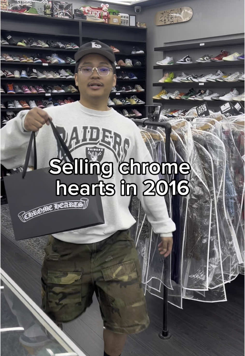 RESELLING CHROME HEARTS IN 2016 VS 2025😭..  #chromehearts #chromeheartsofficial #streetwear #reseller 