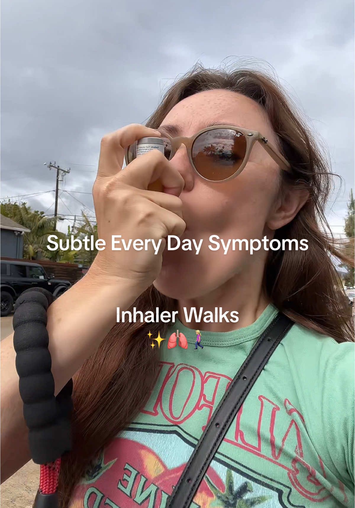 Asthma is sneaky and can be affecting you in small ways all the time but learning to identify your symptoms will help you alleviate  them so you can carry on living a normal life. ##asthmaawareness#a#asthmai#inhalerwalksi#inhaleri#inhalerlife
