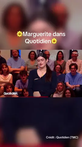 « Les filles, les meufs » en live dans @Quotidien 🌼 #marguerite#starac#staracademy#lesfilles#lesmeufs#live#quotidien#news#emission#pourtoii#naturelle#bonbon#single#musique#girl