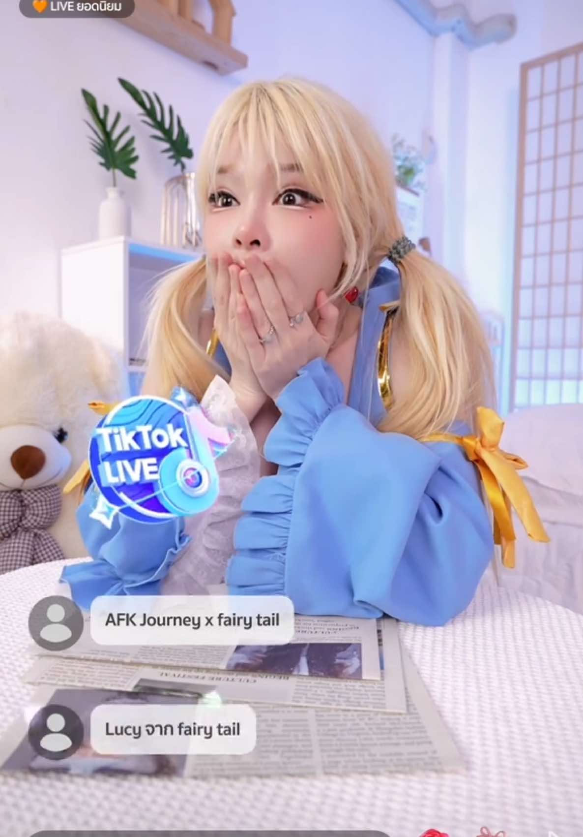 ตีหนึ่งเข้ามาเจอลูซี่ ถ้าซุมเจ้าชอบแบบนี้ พฤหัสนี้มาเปิดไปดูในไลฟ์ ดูใน Stream ที่อ้ายชอบกัน...กับ AFK Journey x แฟรี่เทล! #AFKJourneyTH #FairyTail #แฟรี่เทล