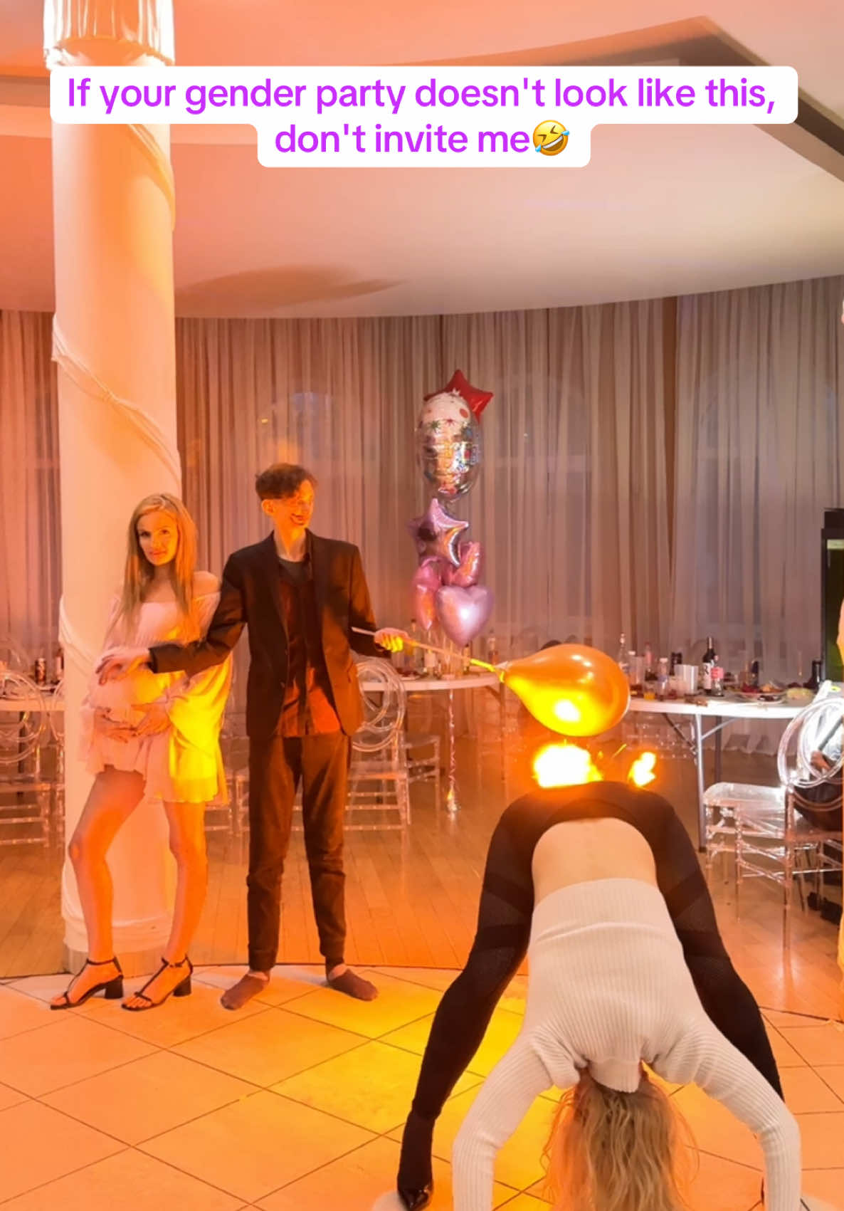 If your gender party doesn't look like this, don't invite me🤣