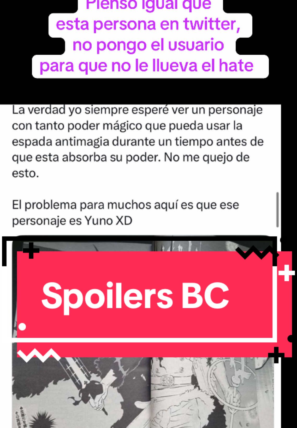 Besto shonen🖤🖤🖤 #Anime #manga #animelover #animetiktok #mangarecommendation #blackclover #bcspoilers #spoilers #yunoasta #blackclovermanga #asta #antimagia #noelle 