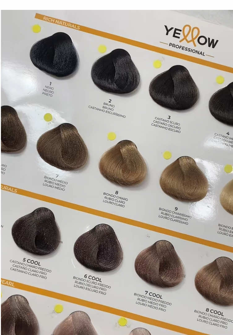 Yellow Alfaparf 💛✨ #yellow #alfaparf #tinte #cuidadodelcabello #coberturadecanas 