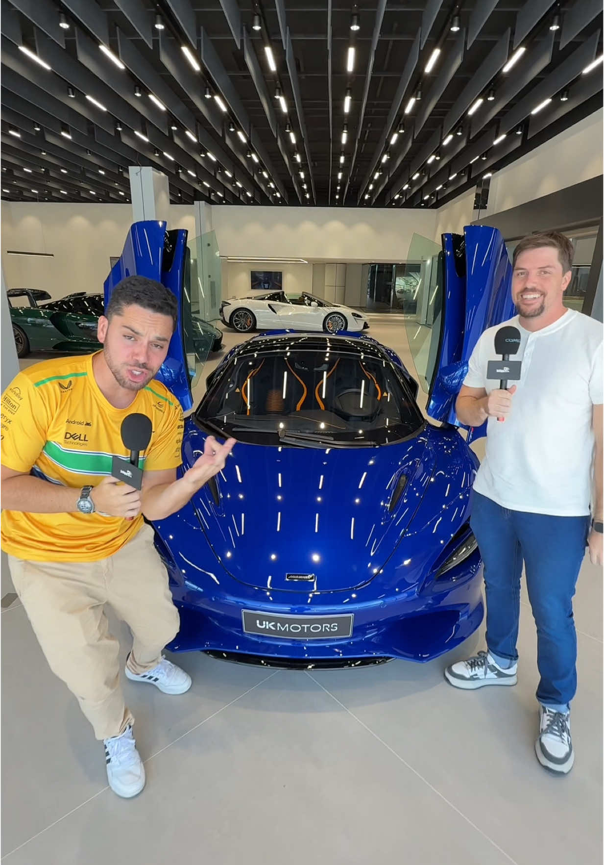 A apresentação foi mais rápida que o carro! 😂😂 Surreal essa 750s  🤤🤤 #mclaren750s #mclaren #carroesportivo 