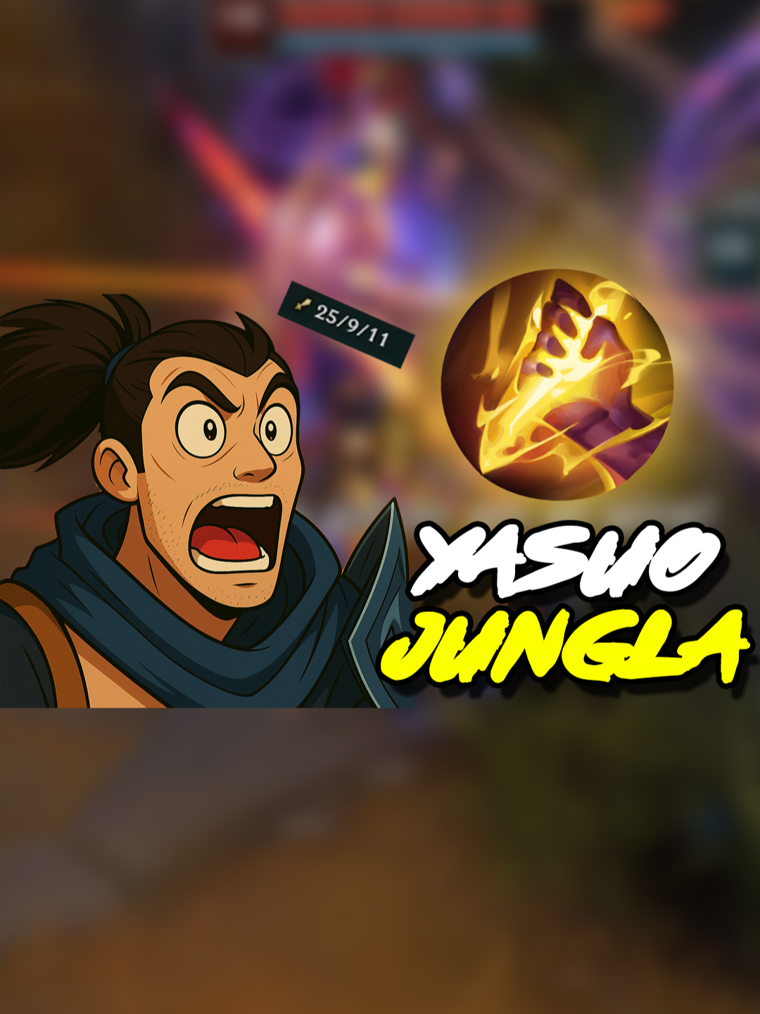 La Estrategia INSANA de YASUO JUNGLA 😱 (Carrea en Master) #riotgames #leagueoflegends #elcapibe #gaming #twitch #creadoresdecontenido #streamer #wildrift
