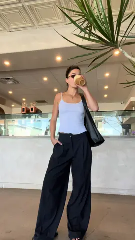 today’s coffee shop fit #wfh #todaysoutfit #zarafinds 