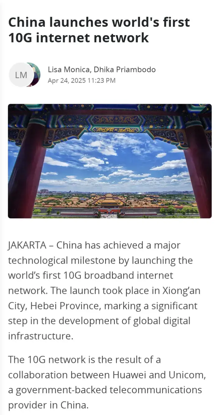 #china #activated #worlds #first #10g #broadband #network #in #china #news #042925 
