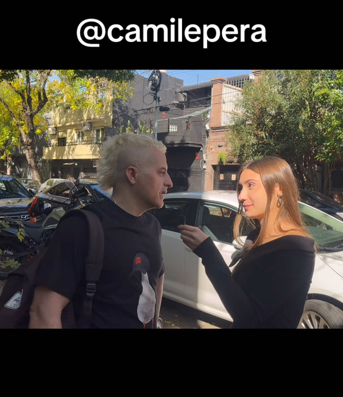 ig: camilepera | Hermosa nota a Ángel de Brito, un placer entrevistarte 🙌🏼 @elejercitodelam @bondi_live #LAM #nota #fyp #paratiiiiii #locutora #medios #wanda 
