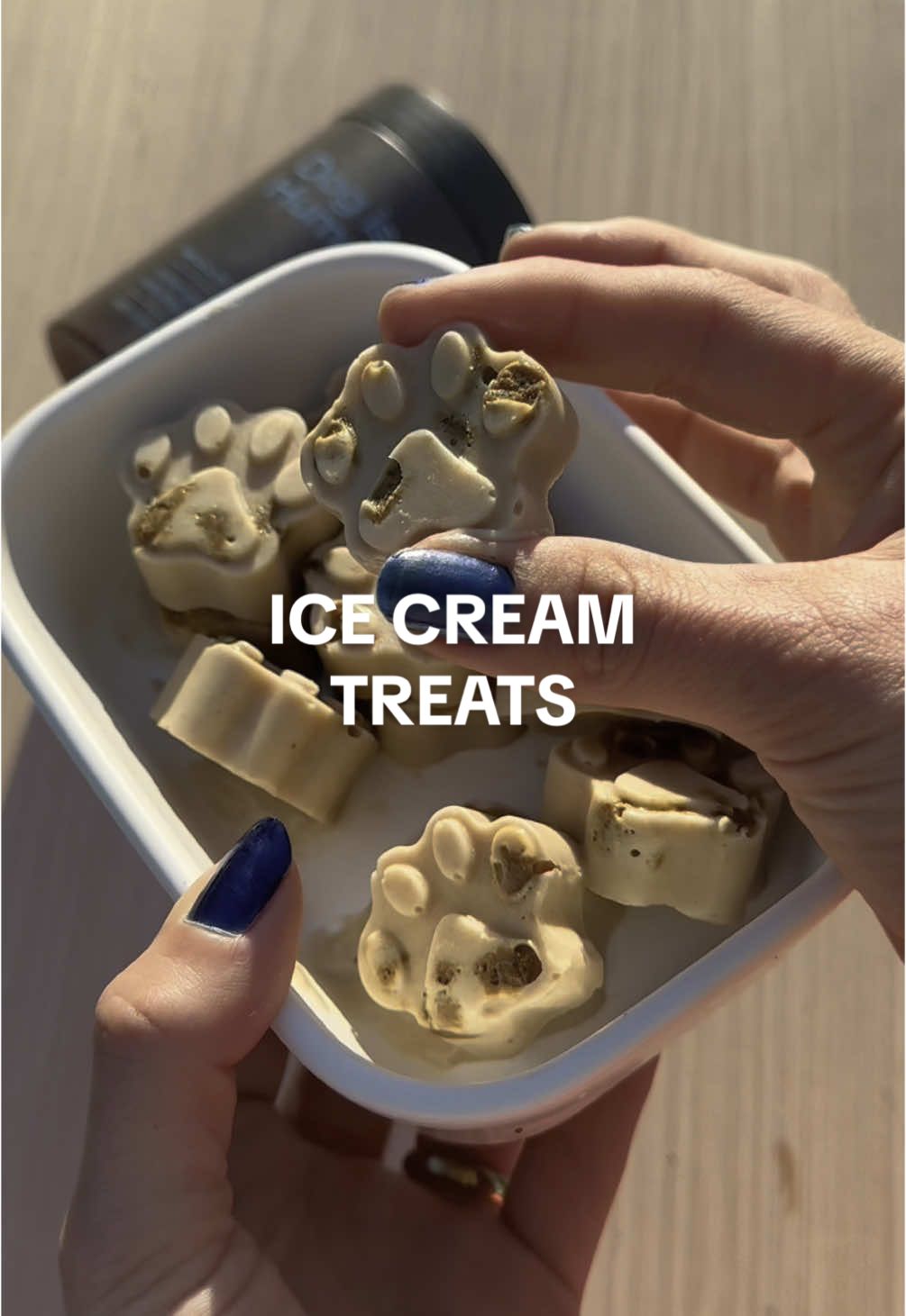 Perfect for warm days or just a fun little snack! Multivitamins @Dog is Human 🫶 #dogtreats #healthytreats #icecream 